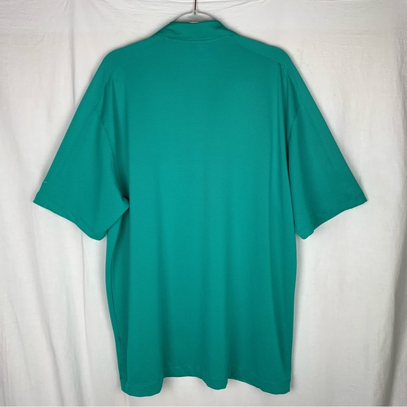 Nike Golf Polo Fit Dry Green Short Sleeve Size XL - Picture 3 of 6